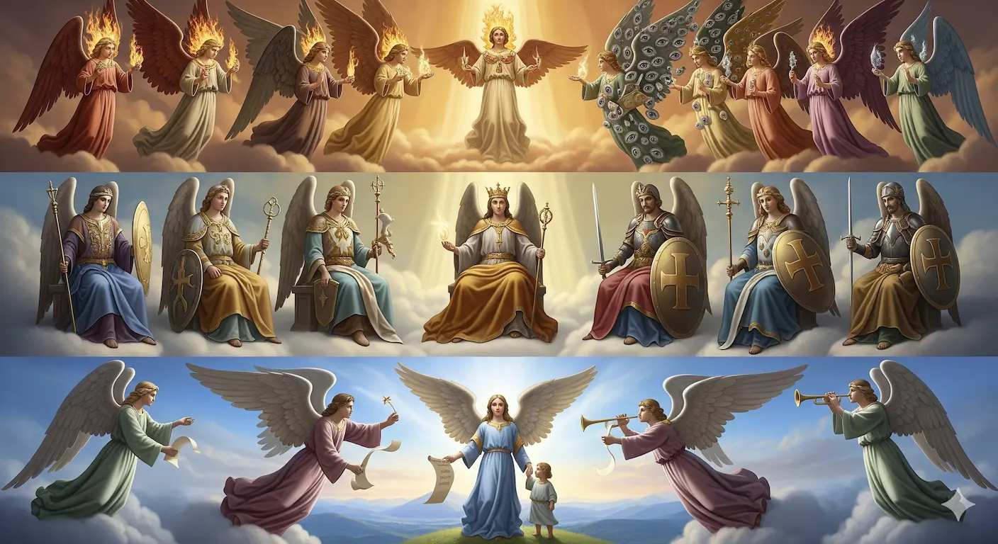 Types of Angels in the Bible: Complete Guide to Angelic Orders