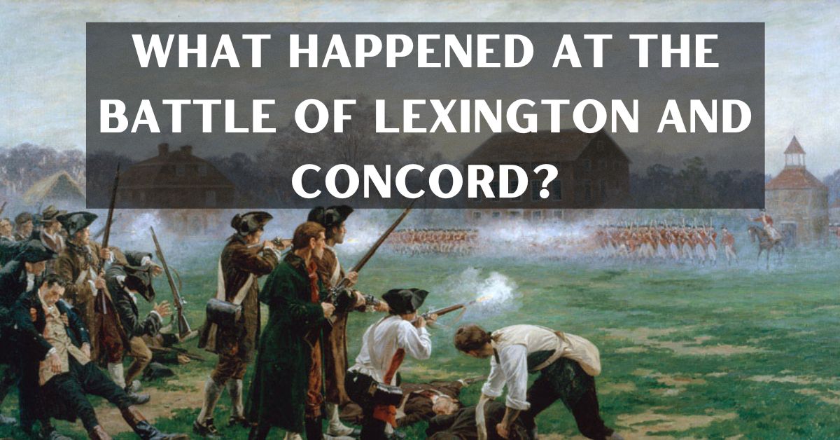 battle of Lexington and concord