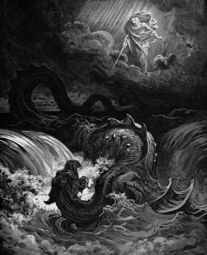 The Destruction of Leviathan by Gustave Doré (1865)